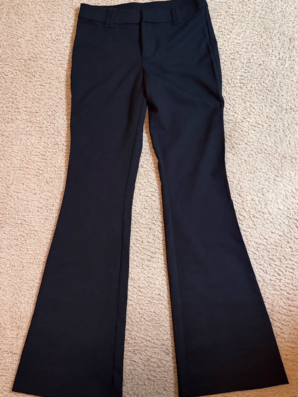 H&M Black Bootcut Dress Trousers